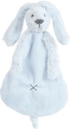 Happy Horse Konijn Richie Knuffeldoekje - Blauw - Baby Cadeau -Mama loes 655x1200