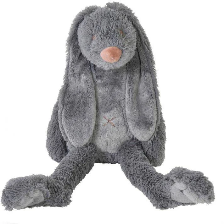 Happy Horse Donkergrijze Rabbit Richie Knuffel 58 Cm 4 Happy Horse Donkergrijze Rabbit Richie Knuffel 58 Cm - Afbeelding 2