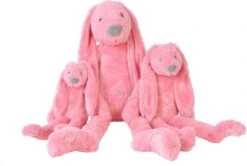 Happy Horse Deep Pink Rabbit Richie Knuffel 38 Cm -Mama loes happy horse knuffel donkerroze konijn richie 699472