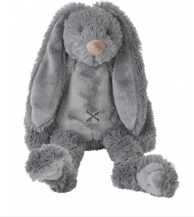 Happy Horse Donkergrijze Rabbit Richie Knuffel 58 Cm 3 Happy Horse Donkergrijze Rabbit Richie Knuffel 58 Cm
