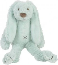 Happy Horse Knuffel Oceaanblauw Konijn Richie Klein -Mama loes happy horse knuffel tiny lagoon rabbit richie 28 cm 488059