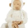 Happy Horse Knuffel Witte Hangende Aap Nr. 2 -Mama loes happy horse knuffel witte hangende aap nr 2