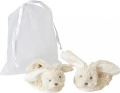 Happy Horse Slofjes In Organza Tas Ivoor Konijn Richie