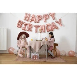 Happy Horse Rabbit Richie Oudroze 28 Cm No. 1 Knuffel 133104 -Mama loes rabbit richie 4 3 1