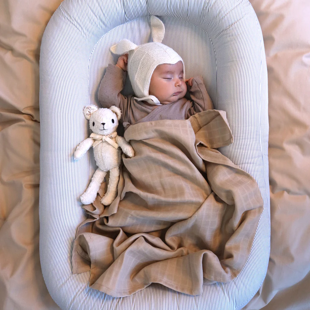 Mama loes -Mama loes 761 Baby Nest P85 Classic Stripes blue 27900a5d e69f 4eb1 b4ba 7e61d32f9dd0 1